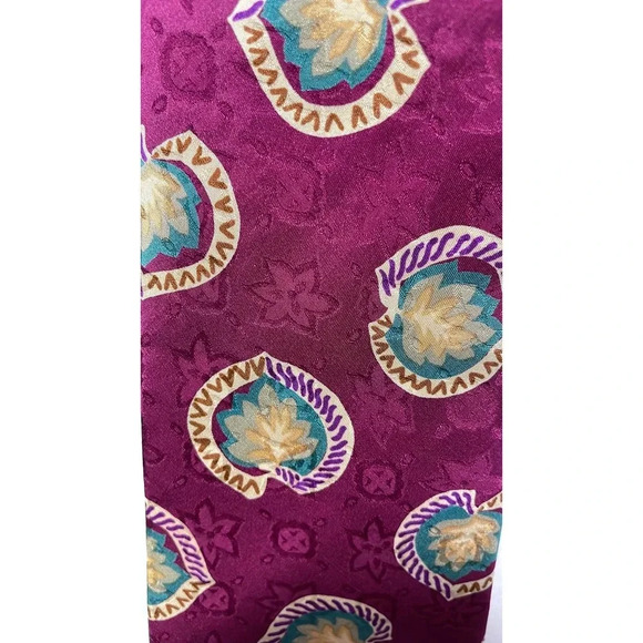Chaps Ralph Lauren 60"  All Silk Men's Tie Made in The USA - Picture 2 of 4
